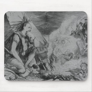 Pictures in the Fire! Mouse Mat