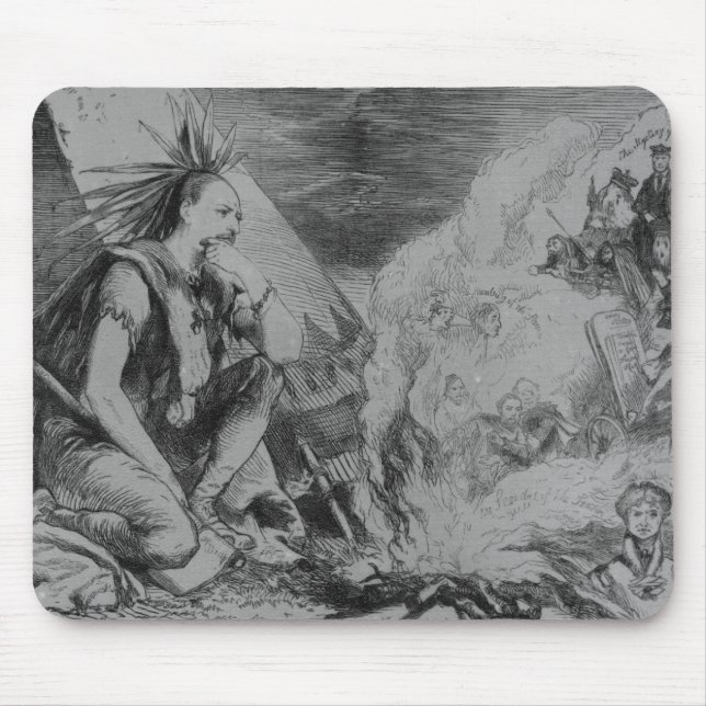 Pictures in the Fire! Mouse Mat (Front)