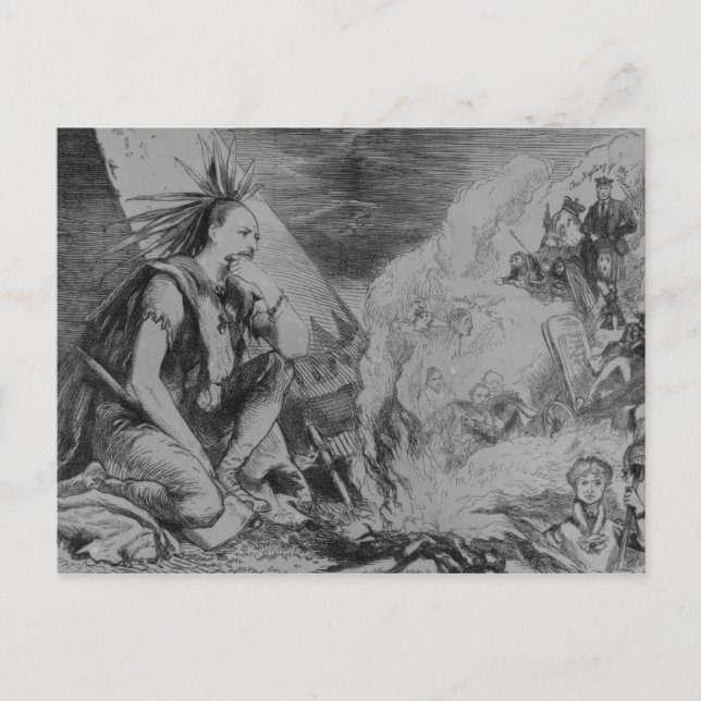 Pictures in the Fire! Postcard (Front)