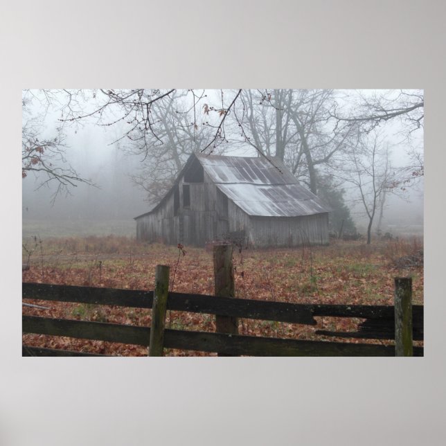 Pictures of barns poster (Front)