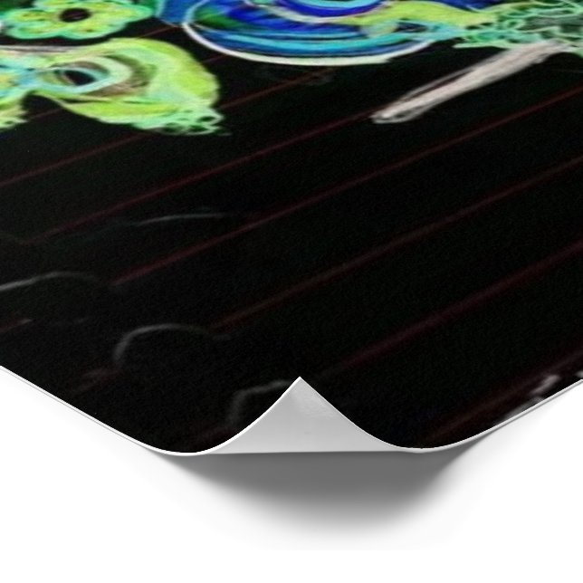 Pictures worth a thousand words poster (Corner)