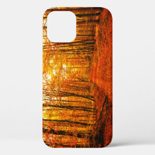 Picturesque Autumn Way Landscape iPhone 12 Case