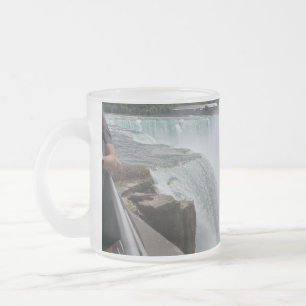 Picturesque Design Inspired by Nature  Frosted Glass Coffee Mug