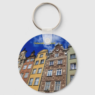 Picturesque Gdansk, Poland Key Ring