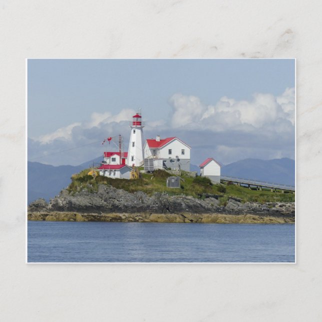Picturesque Green Island Lighthouse Postcard (Front)