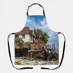 Picturesque house on a tropical coral outcrop apron