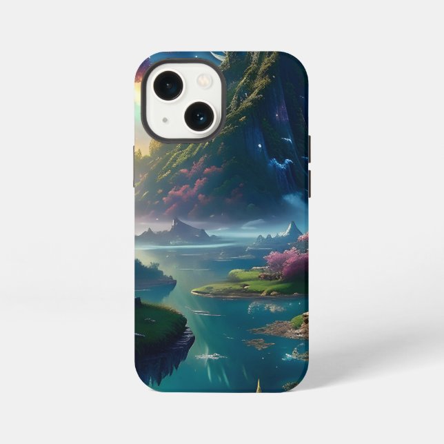 Picturesque Landscape Four iPhone Case (Back)