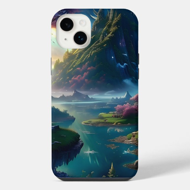Picturesque Landscape Four iPhone Case (Back)