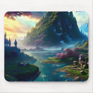 Picturesque Landscape Four Mouse Mat