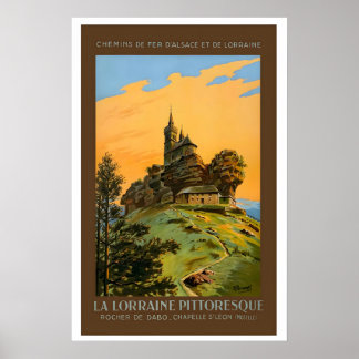 Picturesque Lorraine, Rocher De Dabo, Chapelle St Poster