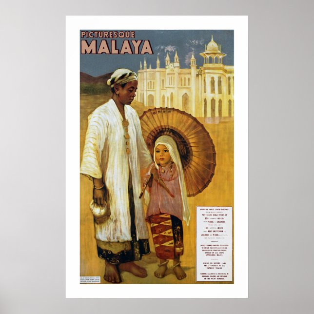Picturesque Malaya Poster (Front)