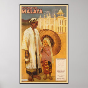 Picturesque Malaya Poster