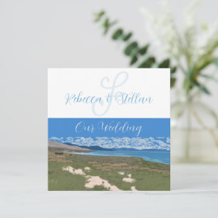 Picturesque Painted Desert Wedding Invitation