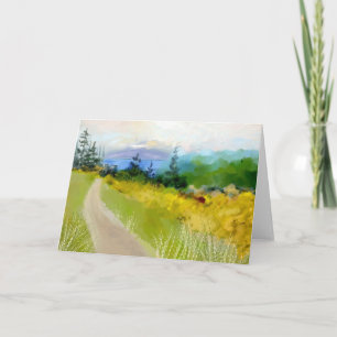 Picturesque Scotland Digital Art Greeting Card