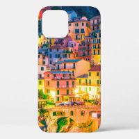 Picturesque town of Manarola, in the province of L