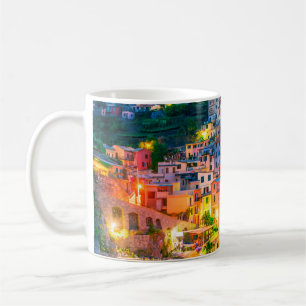 Picturesque town of Manarola, in the province of L Coffee Mug