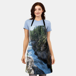 Picturesque Waterfall, Canadian Stanley Falls Apron