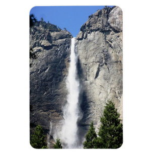 Picturesque Yosemite Falls Photo Magnet