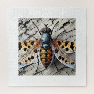 PictureWinged Fly 230824IREF249 - Watercolor Jigsaw Puzzle