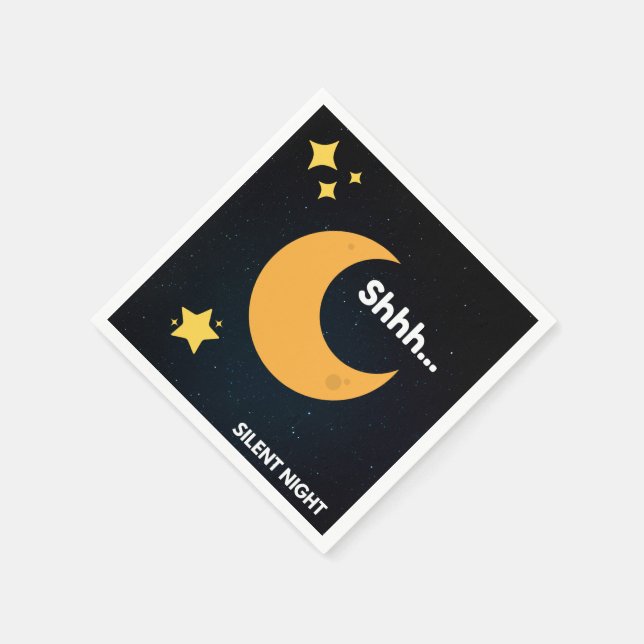 Picturing Christmas - Silent Night Napkin (Corner)