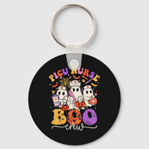 Picu Boo Crew Costume Funny Nurse Ghost Halloween Key Ring