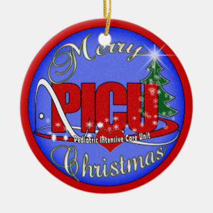 PICU CHRISTMAS ORNAMENT PEDIATRIC INTENSIVE CARE