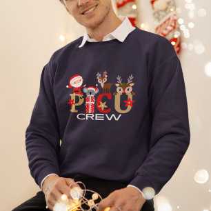 PICU Cute Christmas Gift healthcare professionals T-Shirt