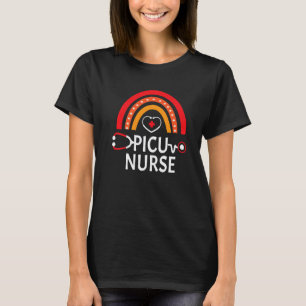 Picu Nurse Appreciation Paediatrics Intensive Care T-Shirt