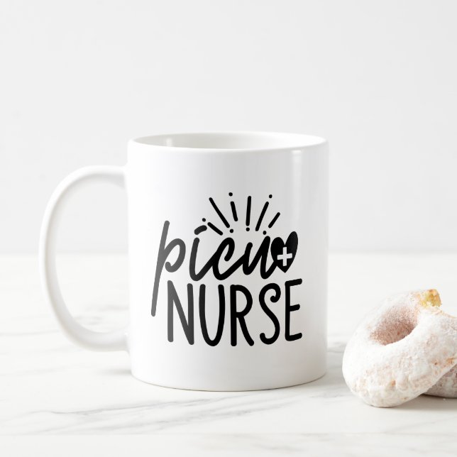 Picu Nurse Coffee Mug (With Donut)