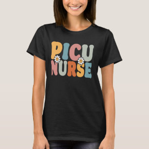 PICU Nurse Funny Back To School Teachers Students T-Shirt