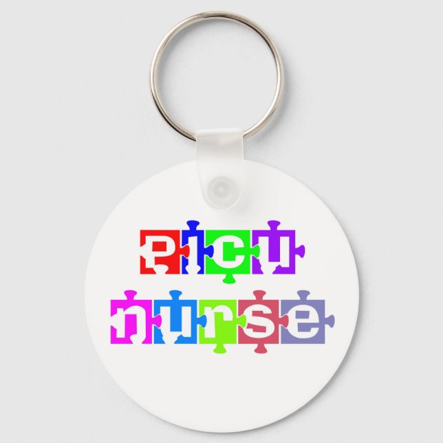 PICU Nurse Key Ring (Front)