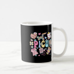 Picu Nurse Stuff Retro Paediatrics Nurse Icu Peds  Coffee Mug