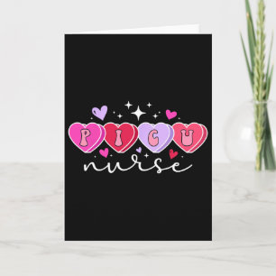 Picu Nurse Valentine Hearts Picu Nursing Valentine Card