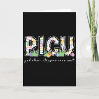 Picu Paediatrics Intensive Care Unit Nurse Bunny E Card