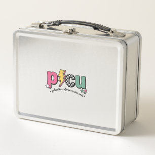 PICU Paediatrics Intensive Care Unit Nurse Shirt_1 Metal Lunch Box