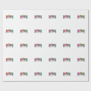 PICU Paediatrics Intensive Care Unit Nurse Shirt_1 Wrapping Paper