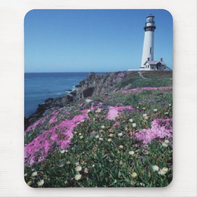 Pidgeon point lighthouse mouse mat (Front)
