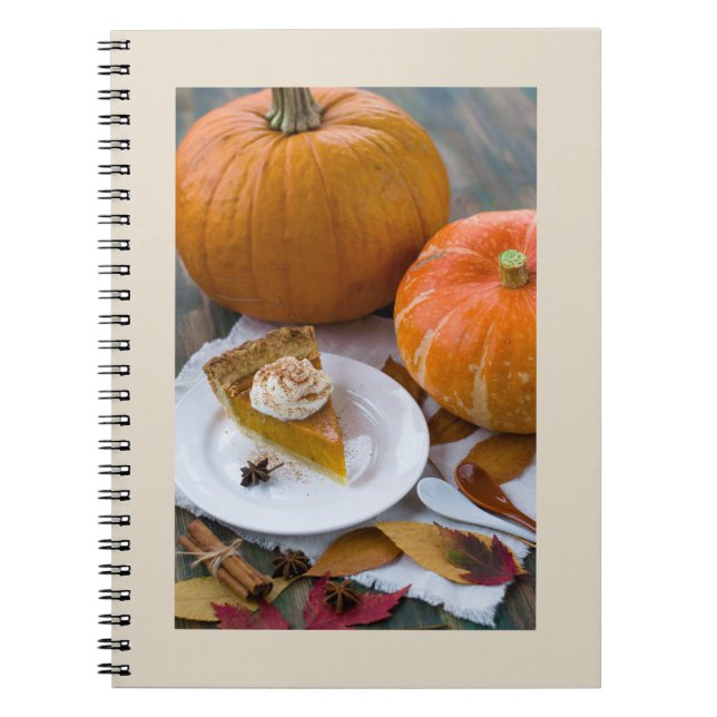 Pie and Pumpkins Notebook (Front)
