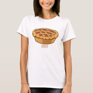 Pie cartoon illustration T-Shirt