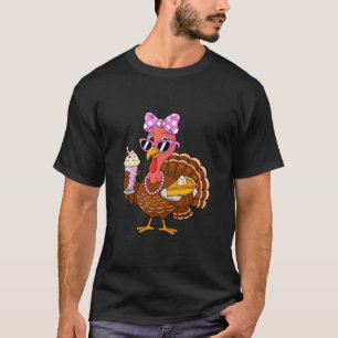 Pie Day Thanksgiving Cherry Cutie Cake 1  T-Shirt