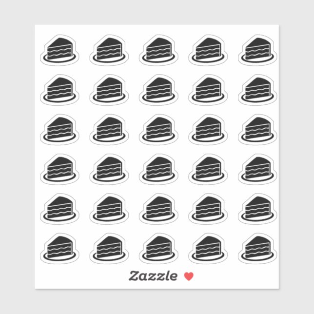 Pie Dessert Wedding Place Card Meal Menu Choice (Sheet)