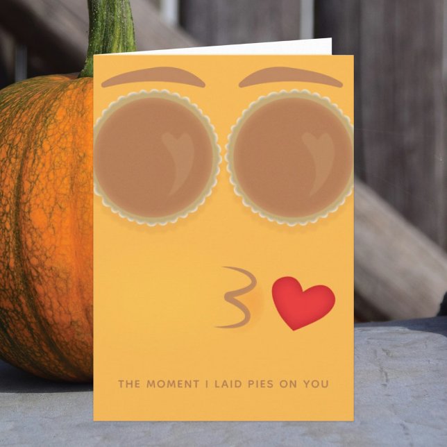 Pie Eyed Kisses Holiday Card (Creator Uploaded)