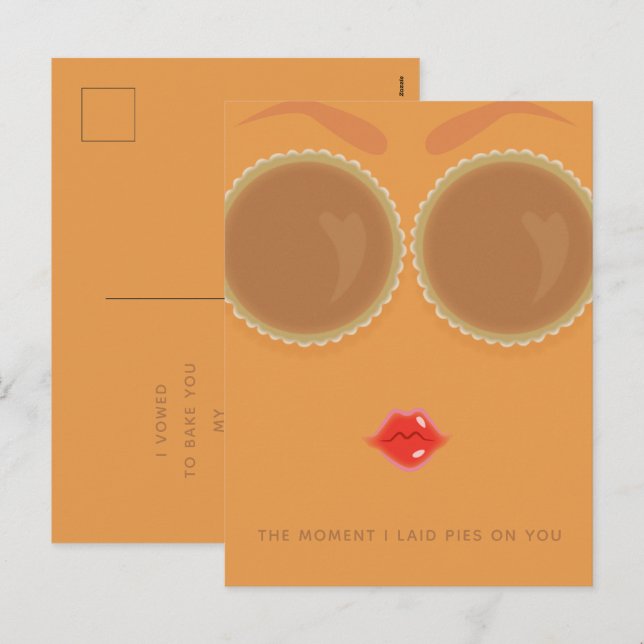 Pie Eyed Thanksgiving Holiday Card (Front/Back)