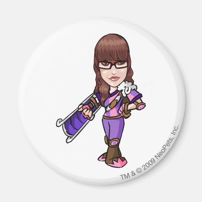 Pie Faerieland Staff Player Magnet (Front)