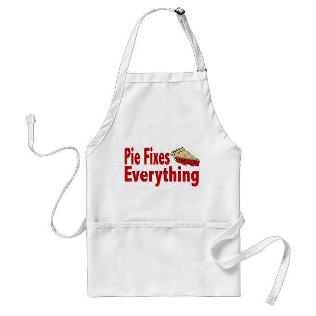 Pie Fixes Everything Standard Apron (Front)