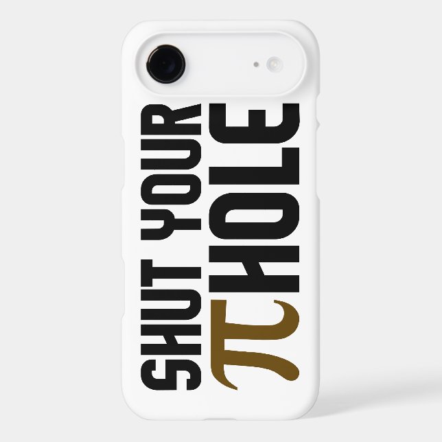 "Pie Hole" custom monogram cases (Back)