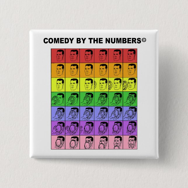 Pie In The Face - BUTTON (Front)