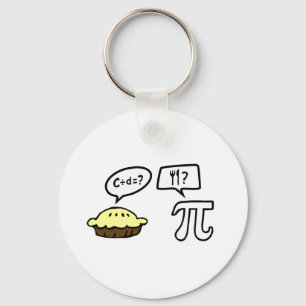 Pie & Pi Key Ring