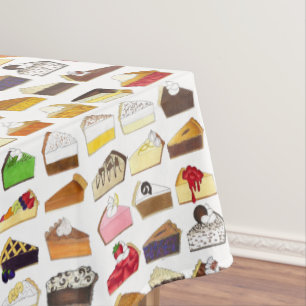 Pie Social Pi Day Slices Bake Sale Dessert Food Tablecloth
