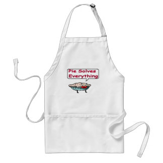 Pie Solves Everything Standard Apron